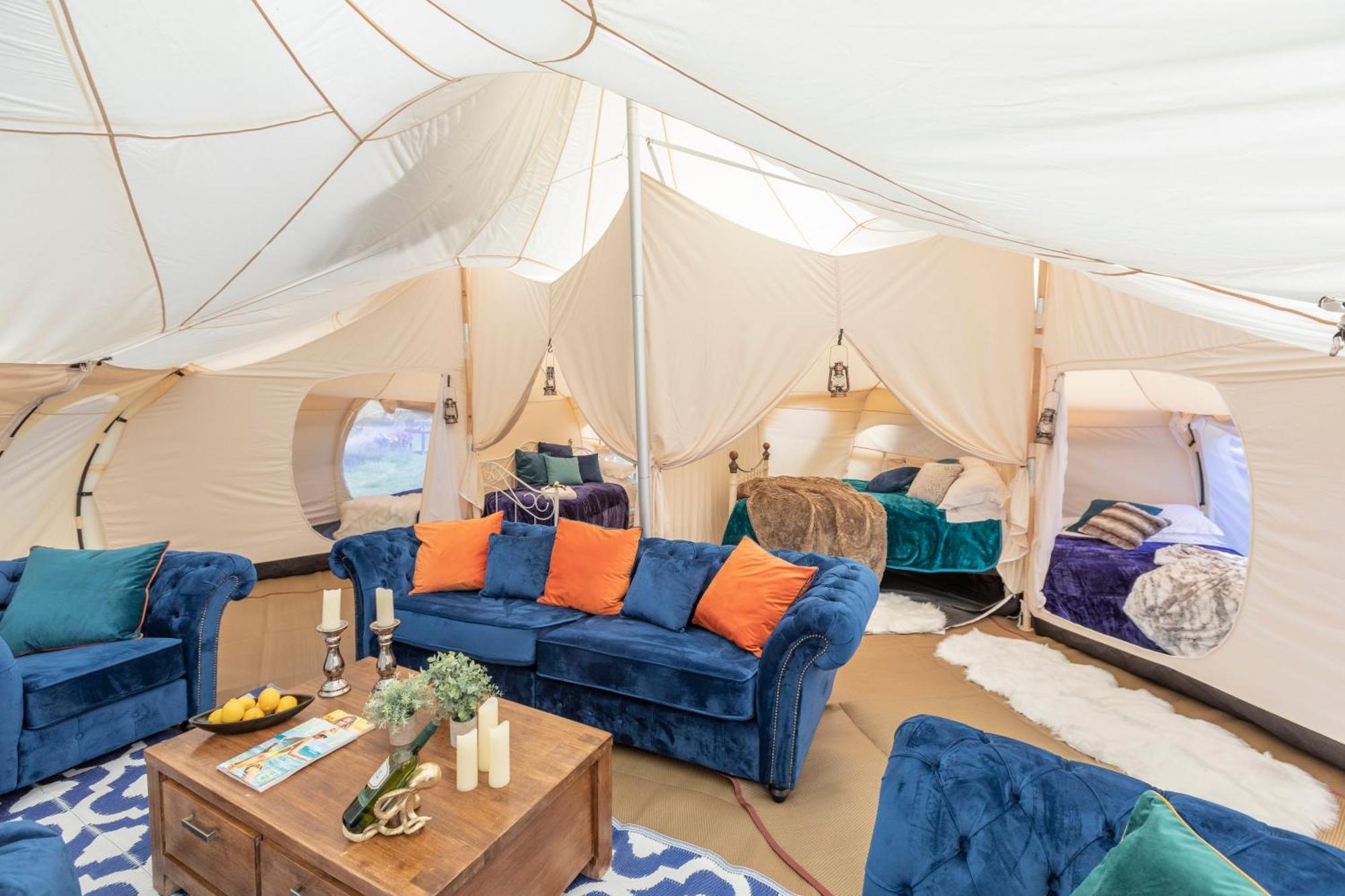 Stargazer Glamping Uk The Mahal 8 People Hotel Ross-on-Wye Exterior foto